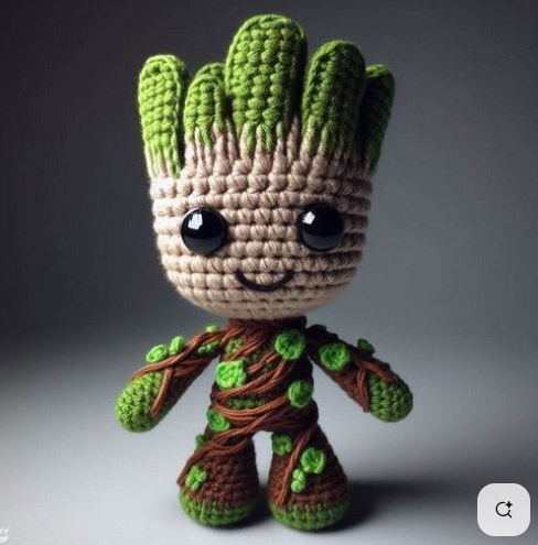 Amigurumi de personaje popular